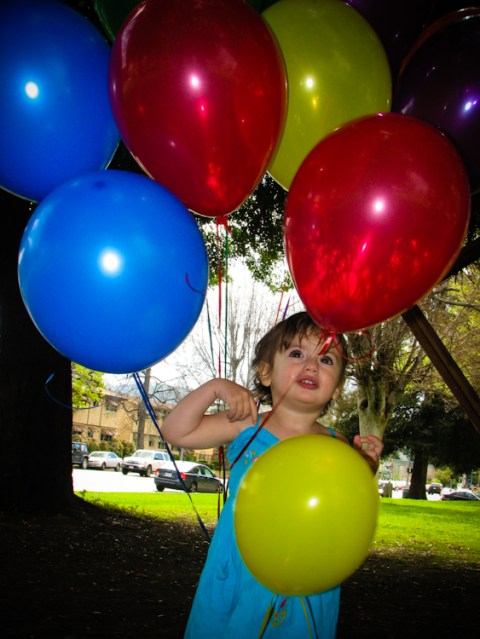 toddler birthday balloons