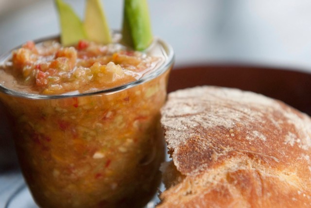 heirloom tomato gazpacho