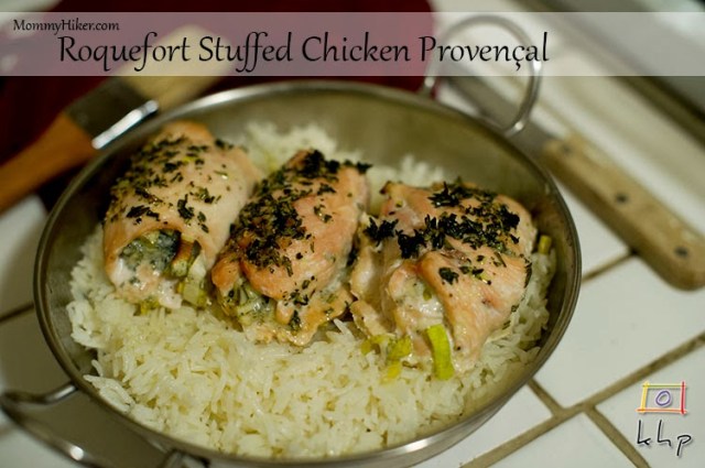 Roquefort Stuffed Chicken Provençal recipe