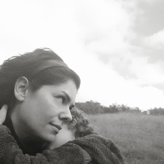 mother daughter hiking