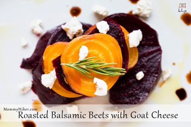 Roasted Balsamic Beets with Goat Cheese
