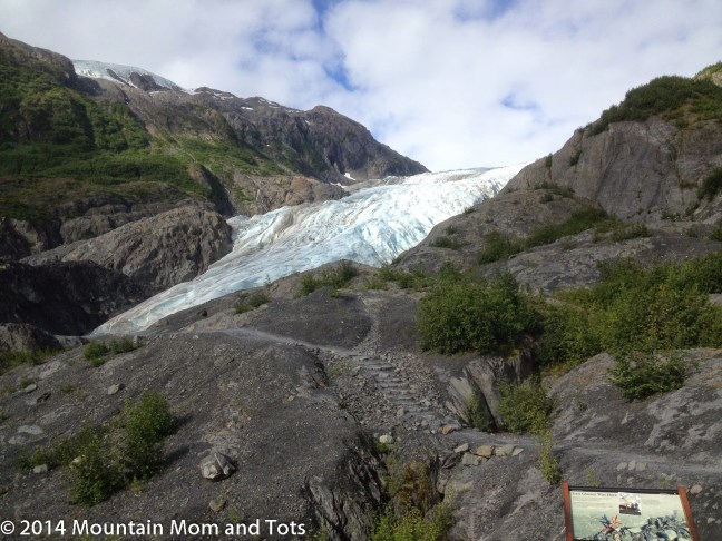 Family Camping at Exit Glacier Campground, Seward, Alaska