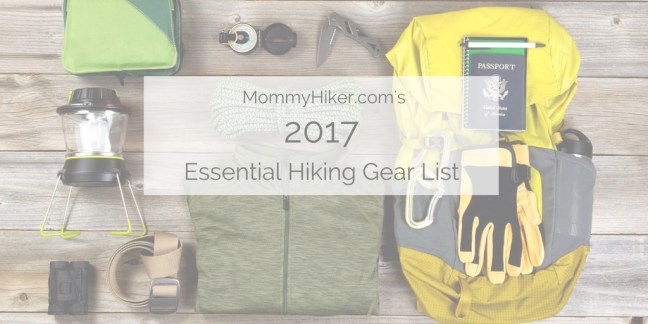 hiking gear lists